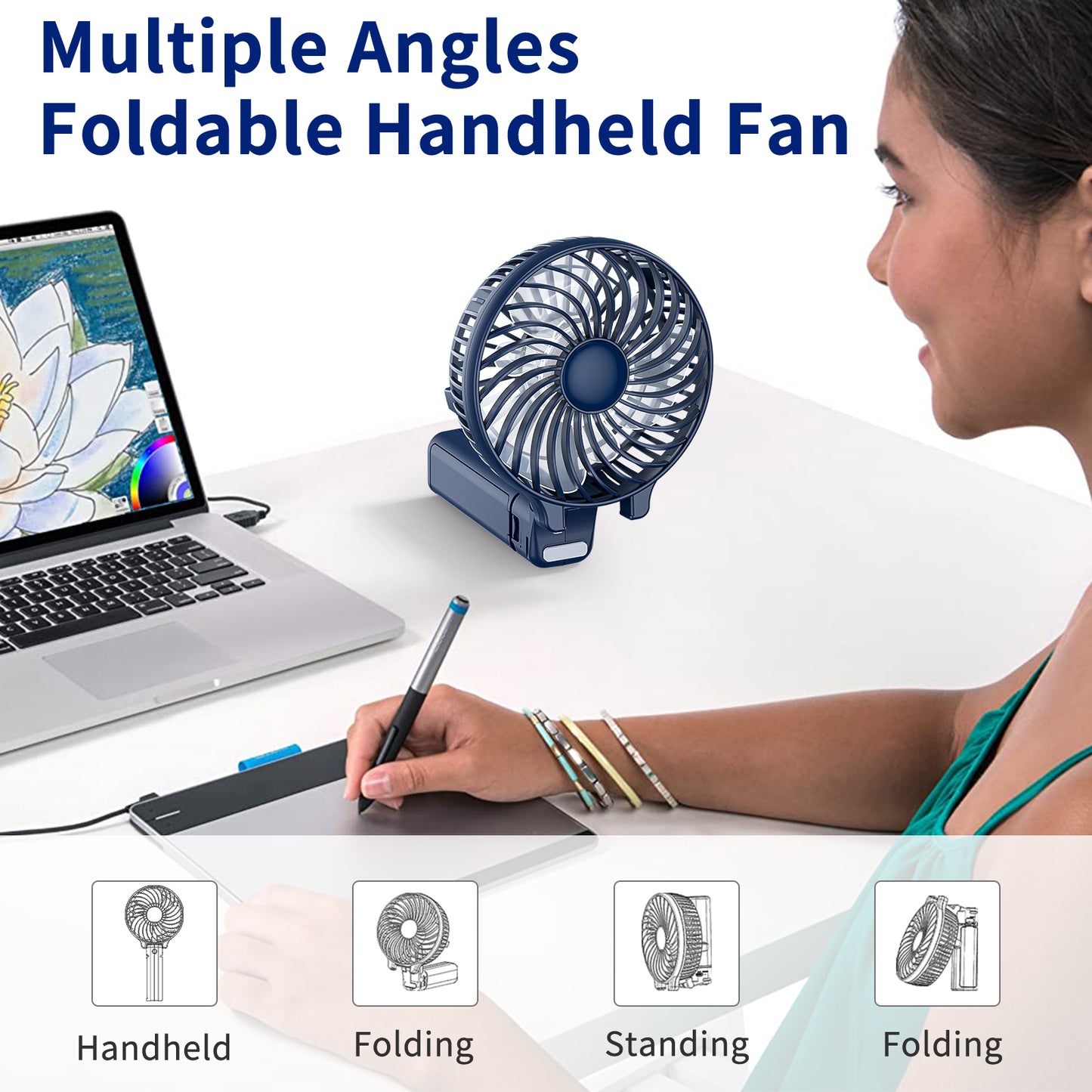 PocketBreeze Foldable Mini Handheld Fan